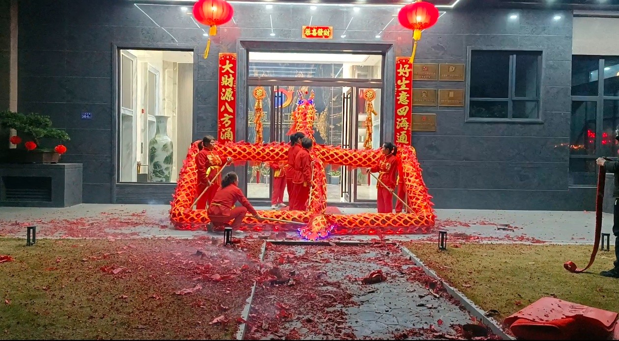 蛇舞新春，龍騰瑞氣